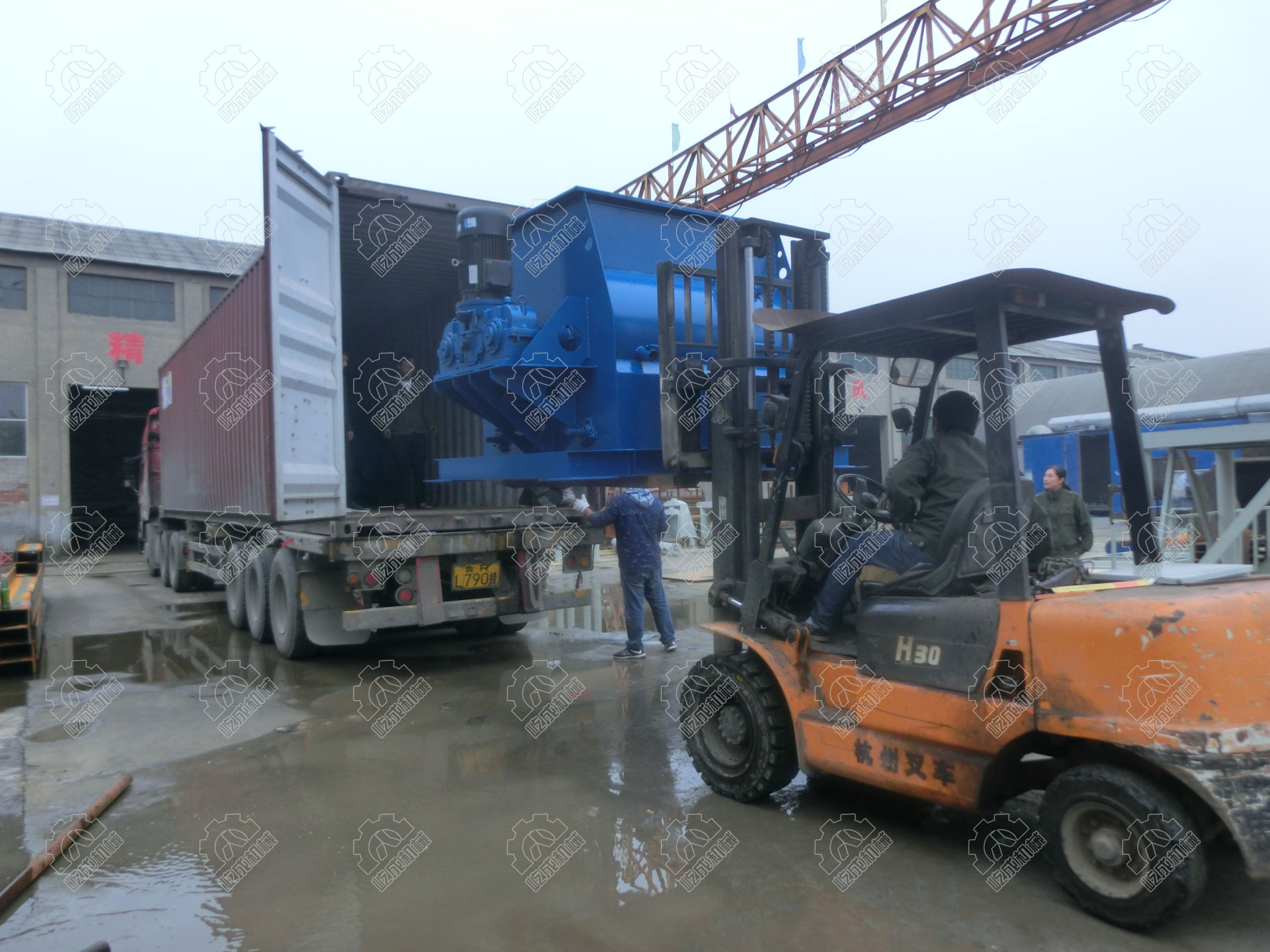 沙特阿拉伯干粉砂漿設備方案參考，朋友們有福啦