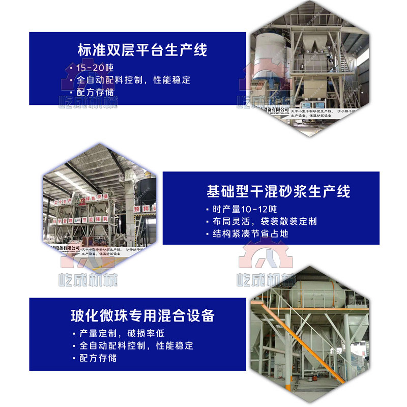 簡易型干粉砂漿生產線3